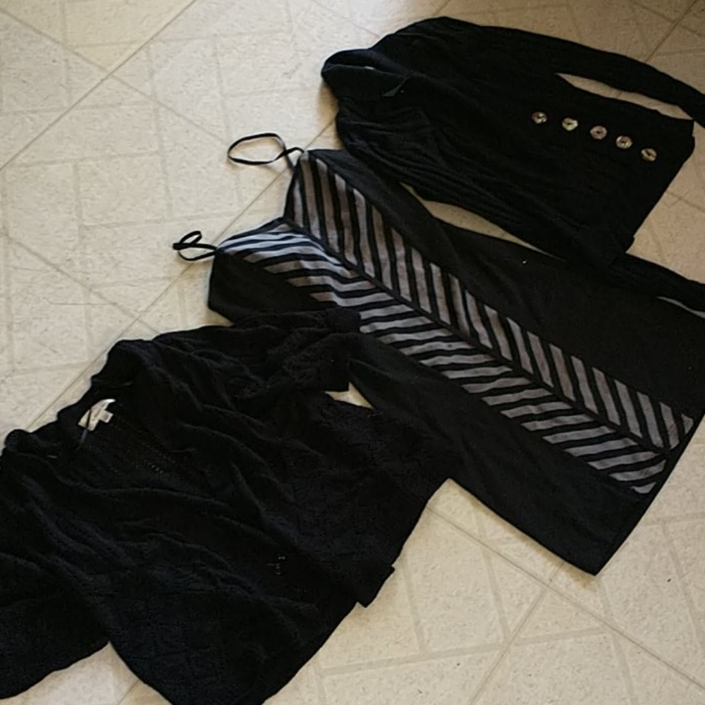 Dress; 2 beautiful sweaters